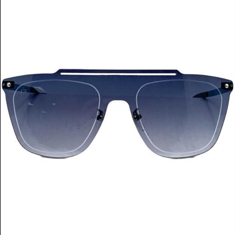 Prive Revaux NEW Shady Business Rimless Sunglasses Navy Blue